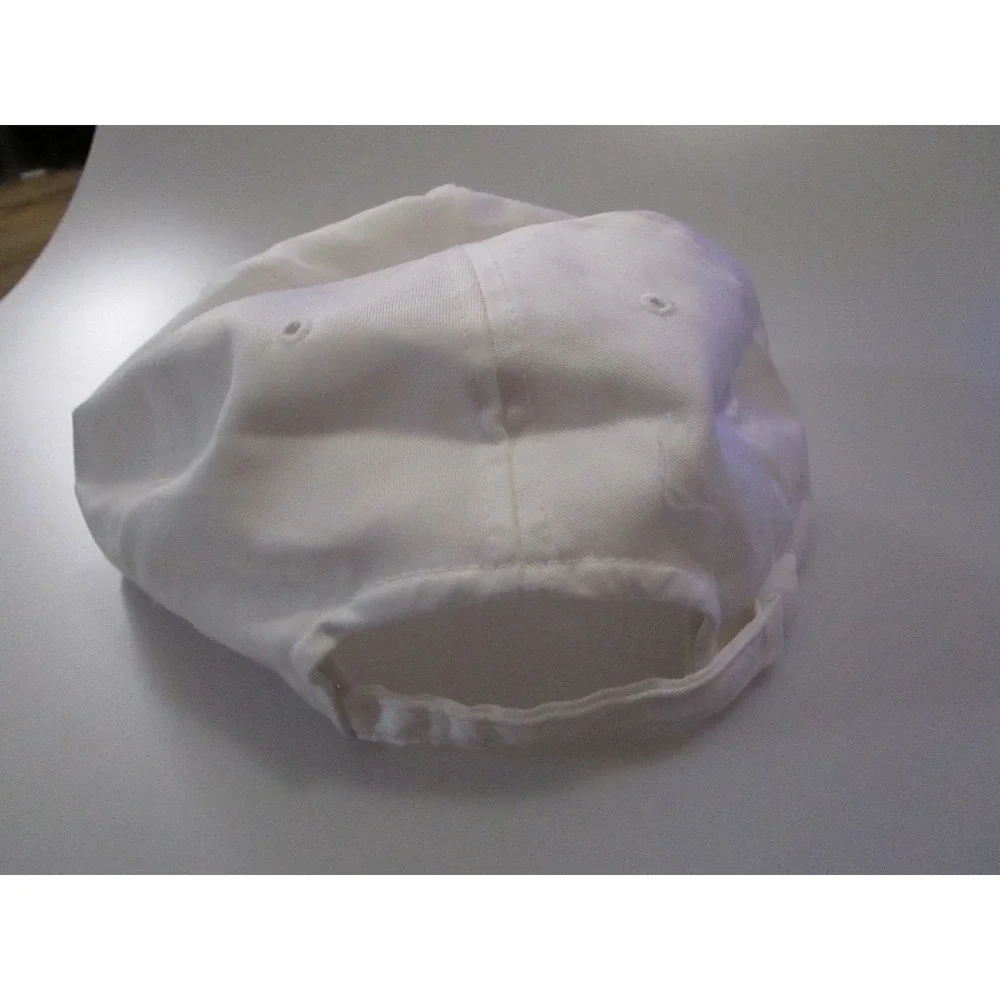 Gold Coast Hat Cap‎ Snapback White Yupoong Rope Vintage 80s